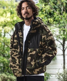 CAMBIO（カンビオ）の「mj11654- Camouflage Hooded Blouson ハイネックフードブルゾン(MIU-262-001)（ブルゾン）」