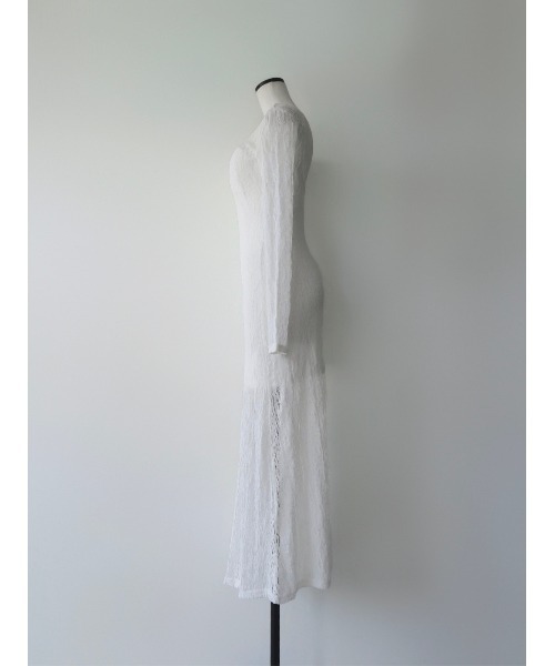 celon(セロン)の「romantic lace sheer back dress(ワンピース・レディース・ブラック/アイボリー・FREE)」の6枚目の写真