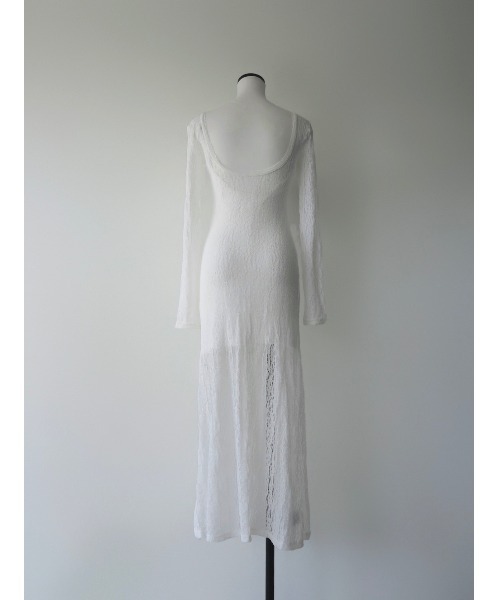 celon(セロン)の「romantic lace sheer back dress(ワンピース・レディース・ブラック/アイボリー・FREE)」の5枚目の写真