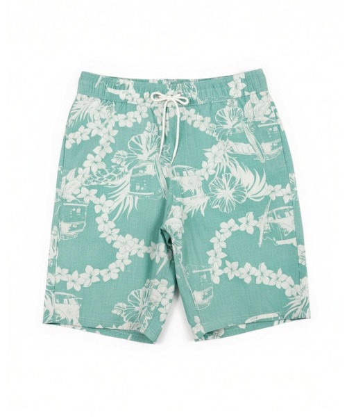 LOCALMOTION HAWAII(ローカルモーション ハワイ)の「ハワイ&リゾート綿アロハショーツ(その他パンツ・メンズ・ピンク/ミント/ネイビー・MEDIUM/LARGE/X-LARGE)」の4枚目の写真