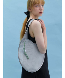 Nest Mesh Shoulder Bag_Silver