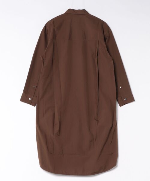 A.P.C.(アーペーセー)の「ROBE CHEMISE COURTE(ワンピース・レディース・ブルー/ブラウン・36/34)」の3枚目の写真