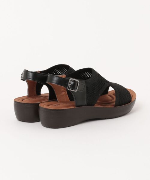 Piedi Nudi(ピエディヌーディ)の「SHOP select 軽量 メッシュスリッポン サボ(サンダル・レディース・ダークグレー/アッシュブラウン/ブラック/ライトグレー・M/S/L/LL)」の5枚目の写真