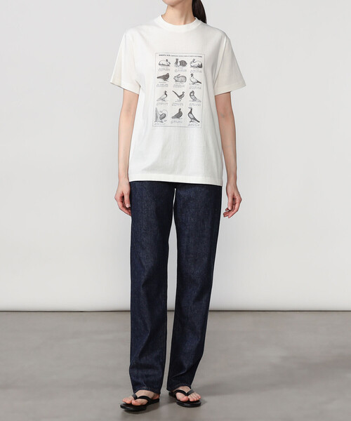 Bshop(ビショップ)の「History of Art | プリントTシャツ RABBITS & BIRDS WOMEN(Tシャツ/カットソー・レディース・ホワイト系その他・S)」の11枚目の写真