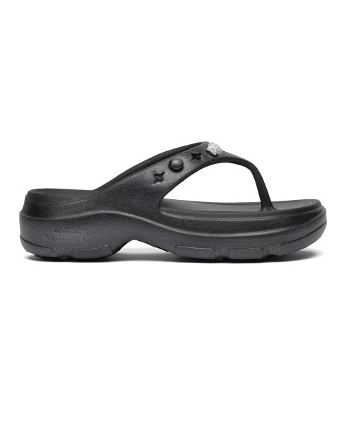 ROCKFISH WEATHERWEAR（ロックフィッシュウェザーウェア）の「[x clor] HAYDEN FLIPFLOP（サンダル・レディース・クリーム/ブラック系その他・25.0cm/24.0cm/23.0cm）」の7枚目の写真