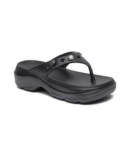 ROCKFISH WEATHERWEAR（ロックフィッシュウェザーウェア）の「[x clor] HAYDEN FLIPFLOP（サンダル・レディース・クリーム/ブラック系その他・25.0cm/24.0cm/23.0cm）」の8枚目の写真