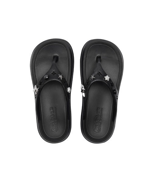 ROCKFISH WEATHERWEAR（ロックフィッシュウェザーウェア）の「[x clor] HAYDEN FLIPFLOP（サンダル・レディース・クリーム/ブラック系その他・25.0cm/24.0cm/23.0cm）」の12枚目の写真