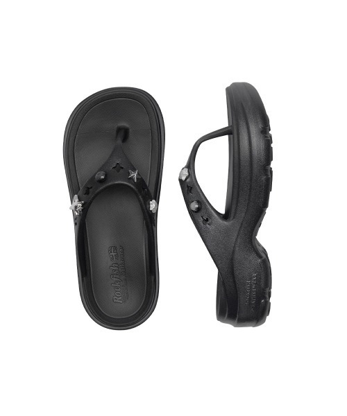 ROCKFISH WEATHERWEAR（ロックフィッシュウェザーウェア）の「[x clor] HAYDEN FLIPFLOP（サンダル・レディース・クリーム/ブラック系その他・25.0cm/24.0cm/23.0cm）」の13枚目の写真