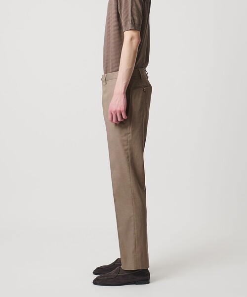 UNITED ARROWS(ユナイテッドアローズ)の「クールモーション ドビー サイドエクステンド ノープリーツスラックス COMFORT EASY‐MODEL 接触冷感 吸水速乾 ヨコストレッチ(スラックス・メンズ・ネイビー/ベージュ/ダークグレー・44/46/50/48)」の11枚目の写真