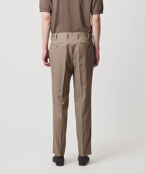 UNITED ARROWS(ユナイテッドアローズ)の「クールモーション ドビー サイドエクステンド ノープリーツスラックス COMFORT EASY‐MODEL 接触冷感 吸水速乾 ヨコストレッチ(スラックス・メンズ・ネイビー/ベージュ/ダークグレー・44/46/50/48)」の12枚目の写真