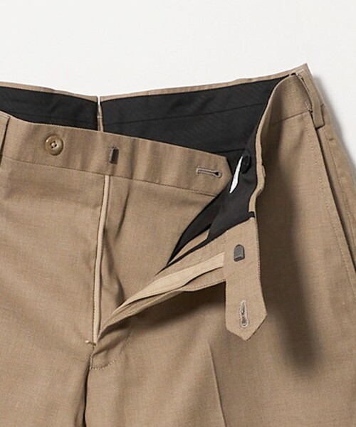 UNITED ARROWS(ユナイテッドアローズ)の「クールモーション ドビー サイドエクステンド ノープリーツスラックス COMFORT EASY‐MODEL 接触冷感 吸水速乾 ヨコストレッチ(スラックス・メンズ・ネイビー/ベージュ/ダークグレー・44/46/50/48)」の4枚目の写真