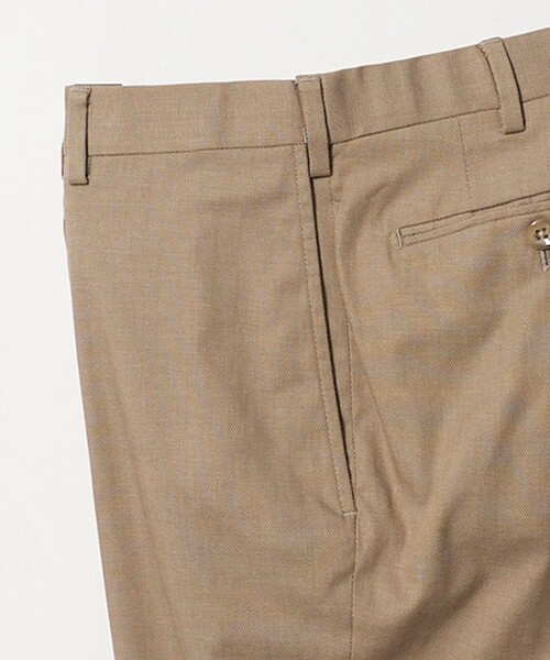 UNITED ARROWS(ユナイテッドアローズ)の「クールモーション ドビー サイドエクステンド ノープリーツスラックス COMFORT EASY‐MODEL 接触冷感 吸水速乾 ヨコストレッチ(スラックス・メンズ・ネイビー/ベージュ/ダークグレー・44/46/50/48)」の18枚目の写真