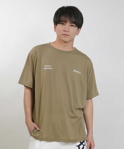 RVCA(ルーカ)の「RVCA/ルーカ SCRAPPER SS Tシャツ BG041215(Tシャツ/カットソー・メンズ・ブラック/カーキオリーブ/ホワイト・M/L)」の3枚目の写真