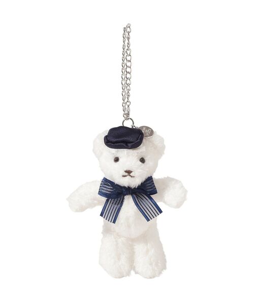 Maison de FLEUR（メゾンドフルール）の「FLEUR TEDDY マリンチャーム（キーホルダー・レディース・アイボリー・FREE）」の3枚目の写真