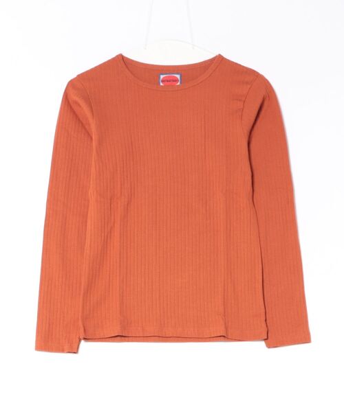 MARKEY'S(マーキーズ)の「リブクルーカットソー/おとな(Tシャツ/カットソー・レディース・ラベンダー/ブラウン/チャコール・160cm)」の10枚目の写真