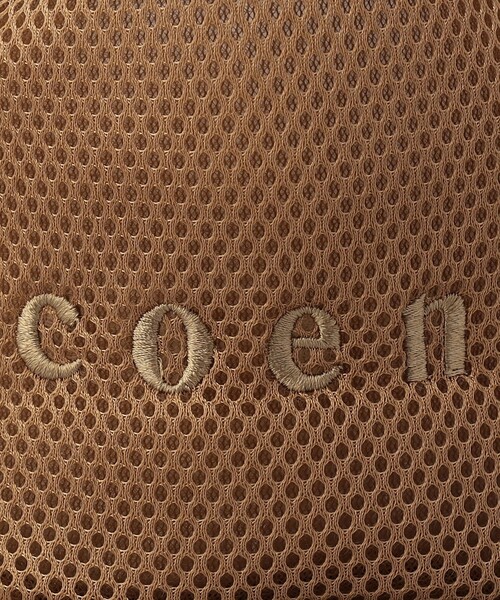 coen(コーエン)の「【PenField(ペンフィールド)別注】 ドロストメッシュミニショルダーバッグ(ショルダーバッグ・レディース・ライム/モカ/ブラック・FREE)」の8枚目の写真