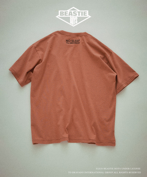 JOURNAL STANDARD relume(ジャーナルスタンダード レリューム)の「BEASTIE BOYS / ビースティ・ボーイズ 別注 ヴィンテージ加工 プリントTシャツ(Tシャツ/カットソー・メンズ・ホワイト/ネイビー/ライトブルー/ピンク系その他/ブラックミックス・LARGE/MEDIUM)」の11枚目の写真