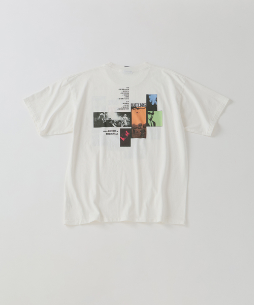 JOURNAL STANDARD relume(ジャーナルスタンダード レリューム)の「BEASTIE BOYS / ビースティ・ボーイズ 別注 ヴィンテージ加工 プリントTシャツ(Tシャツ/カットソー・メンズ・ホワイト/ネイビー/ライトブルー/ピンク系その他/ブラックミックス・LARGE/MEDIUM)」の16枚目の写真