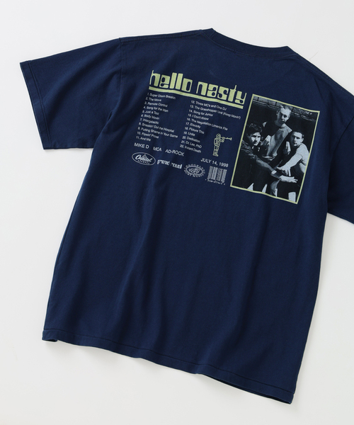 JOURNAL STANDARD relume(ジャーナルスタンダード レリューム)の「BEASTIE BOYS / ビースティ・ボーイズ 別注 ヴィンテージ加工 プリントTシャツ(Tシャツ/カットソー・メンズ・ホワイト/ネイビー/ライトブルー/ピンク系その他/ブラックミックス・LARGE/MEDIUM)」の20枚目の写真