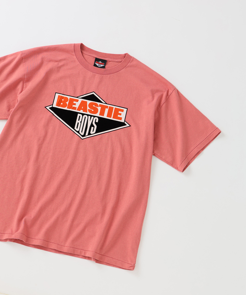JOURNAL STANDARD relume(ジャーナルスタンダード レリューム)の「BEASTIE BOYS / ビースティ・ボーイズ 別注 ヴィンテージ加工 プリントTシャツ(Tシャツ/カットソー・メンズ・ホワイト/ネイビー/ライトブルー/ピンク系その他/ブラックミックス・LARGE/MEDIUM)」の5枚目の写真