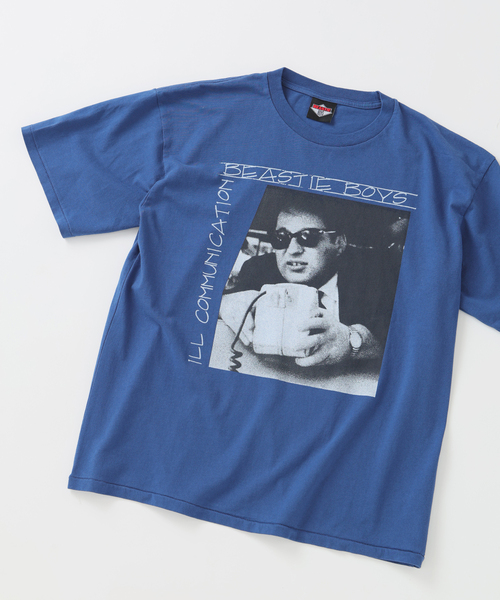 JOURNAL STANDARD relume(ジャーナルスタンダード レリューム)の「BEASTIE BOYS / ビースティ・ボーイズ 別注 ヴィンテージ加工 プリントTシャツ(Tシャツ/カットソー・メンズ・ホワイト/ネイビー/ライトブルー/ピンク系その他/ブラックミックス・LARGE/MEDIUM)」の3枚目の写真