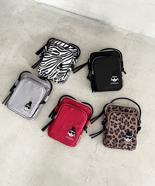 HAPPY FACE(ハッピーフェイス)の「EMMA顔刺? プチポシェット GY(ショルダーバッグ・レディース・グレー・ONE SIZE)」の11枚目の写真