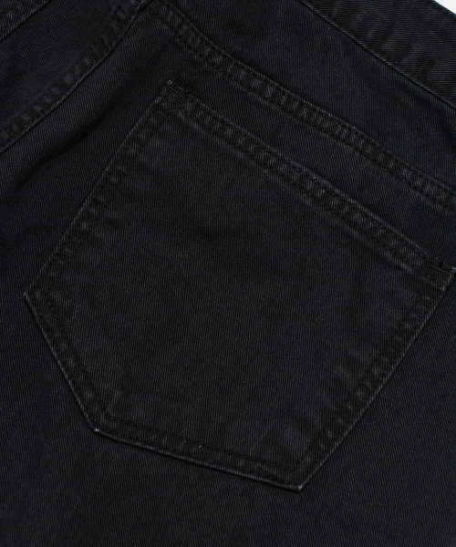 CARGOBROS(カーゴブロス)の「コットンワイドカーブハーフデニムパンツ(ブラック)(その他パンツ・メンズ・その他・SMALL/MEDIUM/LARGE)」の6枚目の写真
