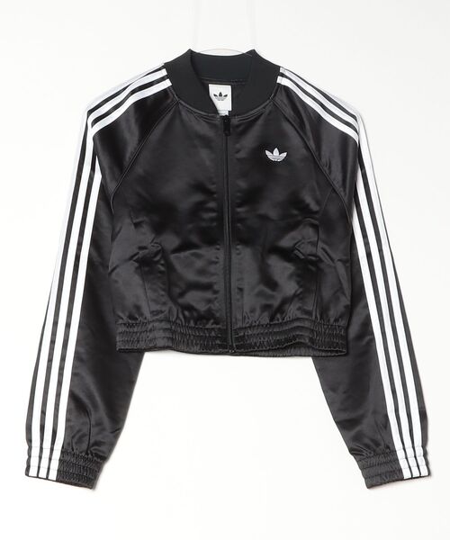 adidas(アディダス)の「adidas/アディダス サテン SST ジャケット/SATIN SST JACKET(ジャージ・メンズ・レッド/ネイビー/ブラック・MEDIUM/SMALL/LARGE)」の1枚目の写真