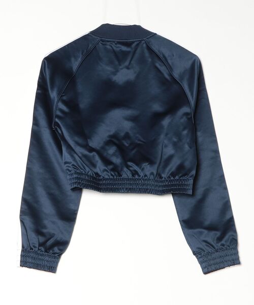adidas(アディダス)の「adidas/アディダス サテン SST ジャケット/SATIN SST JACKET(ジャージ・メンズ・レッド/ネイビー/ブラック・MEDIUM/SMALL/LARGE)」の4枚目の写真