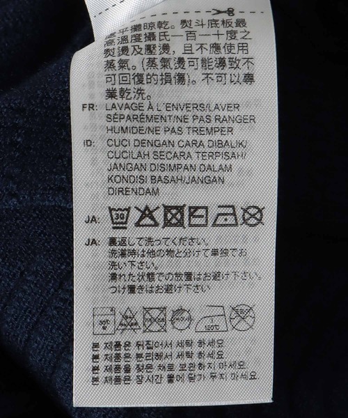 adidas Originals(アディダスオリジナルス)の「【adidas Originals/アディダスオリジナルス】CABLE KNIT VEST(ケーブルニットベスト KR7062 KT1861)(ベスト・レディース・アイボリー/ネイビー・38)」の8枚目の写真