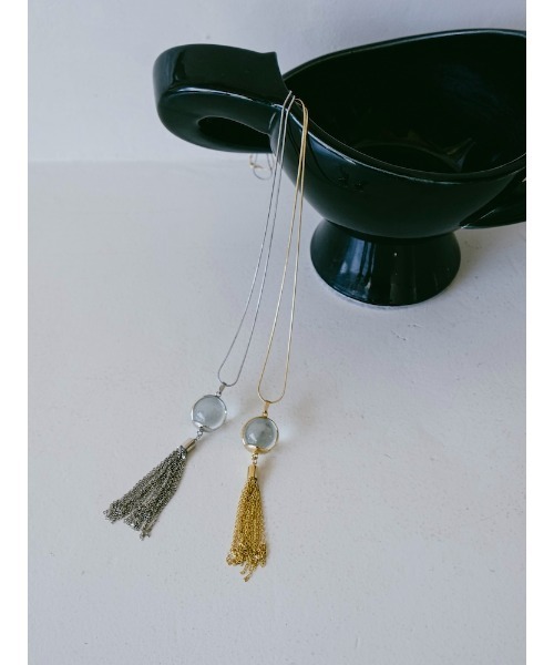 SYKIA(シキア)の「2way Glass Orb Necklace(ネックレス・レディース・ゴールド/シルバー・FREE)」の16枚目の写真