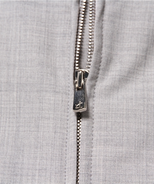 OUTLET(アウトレット)の「【'PalinkA】中綿ボンディングBlouson(ブルゾン・レディース・グレー・38/36)」の2枚目の写真