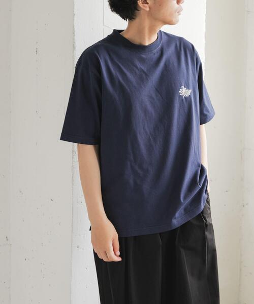 FORK&SPOON(フォークアンドスプーン)の「FORK&SPOON バックプリントTシャツ(Tシャツ/カットソー・メンズ・オフホワイト/ネイビー・4/5)」の2枚目の写真