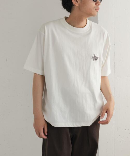 FORK&SPOON(フォークアンドスプーン)の「FORK&SPOON バックプリントTシャツ(Tシャツ/カットソー・メンズ・オフホワイト/ネイビー・4/5)」の11枚目の写真
