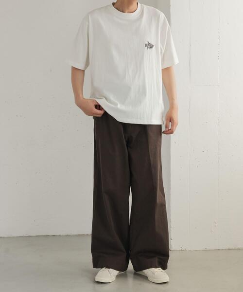 FORK&SPOON(フォークアンドスプーン)の「FORK&SPOON バックプリントTシャツ(Tシャツ/カットソー・メンズ・オフホワイト/ネイビー・4/5)」の16枚目の写真