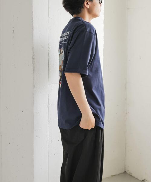 FORK&SPOON(フォークアンドスプーン)の「FORK&SPOON バックプリントTシャツ(Tシャツ/カットソー・メンズ・オフホワイト/ネイビー・4/5)」の20枚目の写真