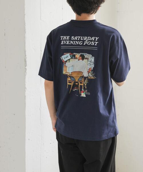 FORK&SPOON(フォークアンドスプーン)の「FORK&SPOON バックプリントTシャツ(Tシャツ/カットソー・メンズ・オフホワイト/ネイビー・4/5)」の21枚目の写真