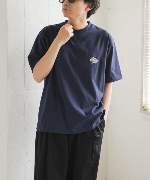 FORK&SPOON(フォークアンドスプーン)の「FORK&SPOON バックプリントTシャツ(Tシャツ/カットソー・メンズ・オフホワイト/ネイビー・4/5)」の3枚目の写真