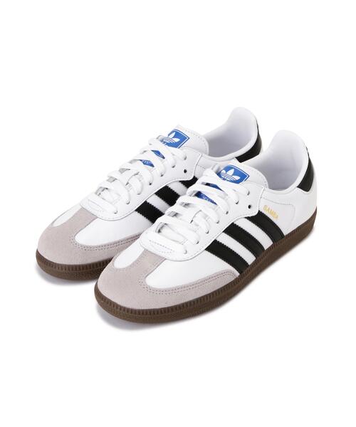 adidas(アディダス)の「adidas Originals/アディダス オリジナルス/SAMBA OG(スニーカー・メンズ・ホワイト/ブラック・27.0cm/28.0cm/26.0cm)」の2枚目の写真