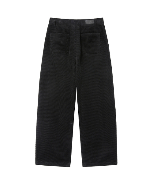 MISEKISEOUL MEN(ミセキソウルメンズ)の「Corduroy curved pants BLACK(その他パンツ・メンズ・その他・3/1/2)」の3枚目の写真