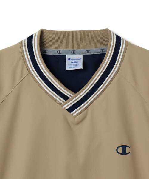 BEAMS GOLF(ビームスゴルフ)の「【別注】Champion / ピステ ウォームアップジャケット(ブルゾン・メンズ・グリーン/ベージュ/ブラック・X-LARGE/LARGE/MEDIUM/SMALL)」の17枚目の写真