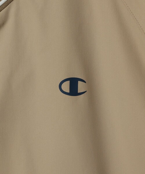 BEAMS GOLF(ビームスゴルフ)の「【別注】Champion / ピステ ウォームアップジャケット(ブルゾン・メンズ・グリーン/ベージュ/ブラック・X-LARGE/LARGE/MEDIUM/SMALL)」の18枚目の写真