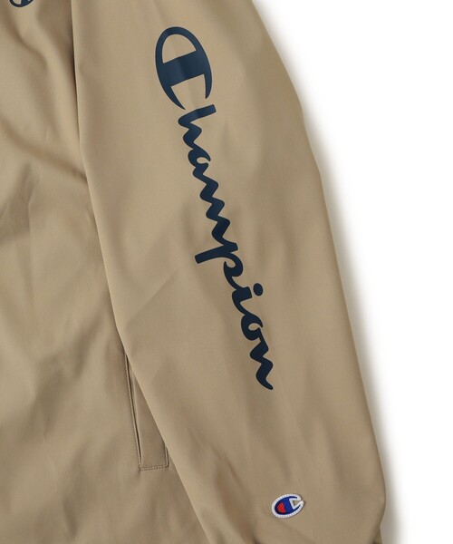 BEAMS GOLF(ビームスゴルフ)の「【別注】Champion / ピステ ウォームアップジャケット(ブルゾン・メンズ・グリーン/ベージュ/ブラック・X-LARGE/LARGE/MEDIUM/SMALL)」の11枚目の写真