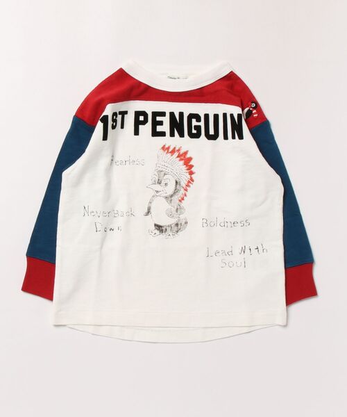 1ST PENGUIN L/S Tee（Tシャツ/カットソー）｜DENIM DUNGAREE（デニム