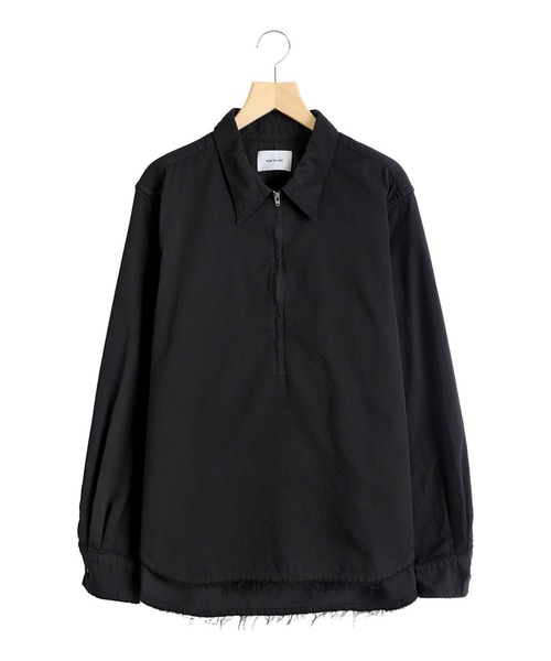 PORT BY ARK / ポートバイアーク：Pullover Zip Shirt：PO19-SH01[COR