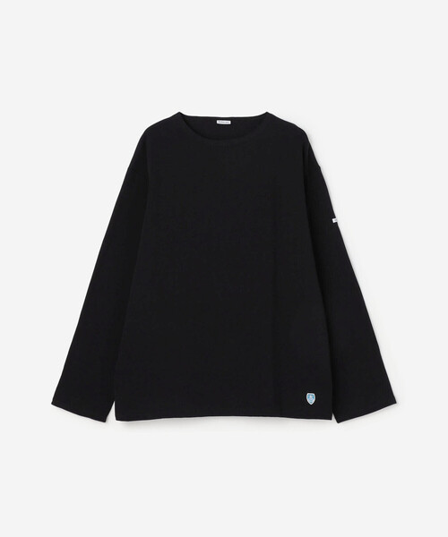 ORCIVAL(オーシバル)の「ORCIVAL | コットンロード クルーネック ワイドフレンチバスクTシャツ MEN(Tシャツ/カットソー・メンズ・パープル/ホワイト系その他5/ブルー系その他5/ダークブラウン/グレー系その他/ブラウン系その他/パープル系その他/ブラック・3/5/4)」の3枚目の写真