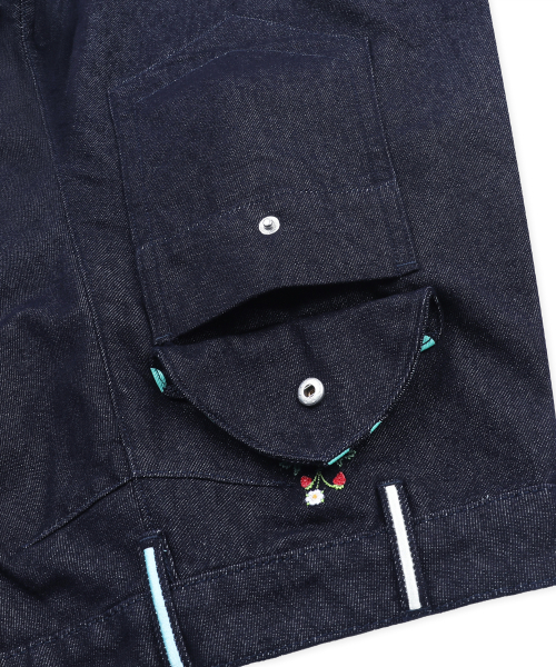 RuNaKi'Hu'(ルナキフ)の「WXP089 ハナビラポケットデニムバルーンパンツ (インディゴ)(デニムパンツ・レディース・その他・3/1/2)」の7枚目の写真
