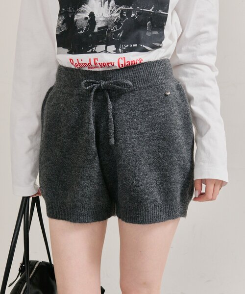 mystic(ミスティック)の「【ZOZO限定REVIVAL】26AWプレート付きニットパンツ(その他パンツ・レディース・グレー/アイボリー/ベージュ・FREE)」の14枚目の写真