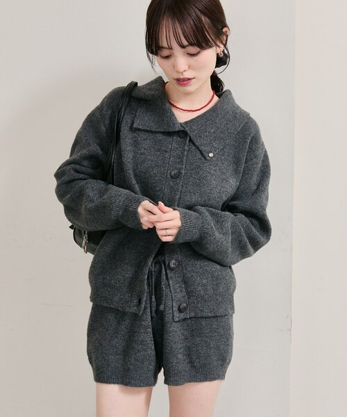 mystic(ミスティック)の「【ZOZO限定REVIVAL】26AWプレート付きニットパンツ(その他パンツ・レディース・グレー/アイボリー/ベージュ・FREE)」の16枚目の写真