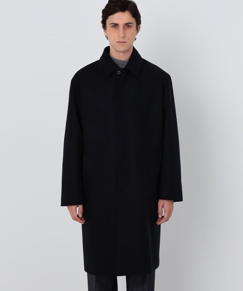 TOMORROWLAND （トゥモローランド）の「【WEB先行予約・別注】MACKINTOSH DUNKELD MODERN FIT EX ウールメルトン ステンカラーコート（ステンカラーコート・メンズ・ダークブラウン/ブラック/ネイビー・38/40/36）」の16枚目の写真